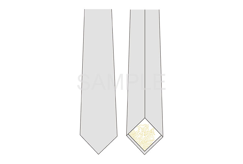 【マンガート ビームスコラボ】ネクタイ グレー