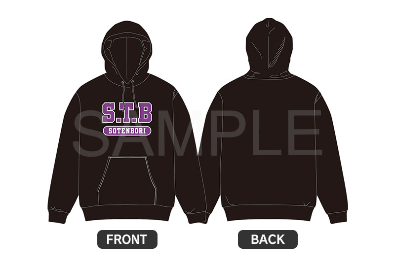 【マンガート ビームスコラボ】蒼天堀フーディー（M・L・XL）